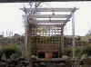 The feed area is located in the centre of the Herb Garden