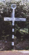 Village sign post