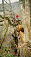 Abseiling at Castle Head, Keswick