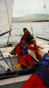 Sailing in Catamaran on Windermere