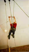 Vertical rope climb