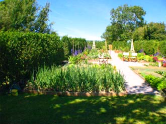 Vegetable and Flower cutting garden