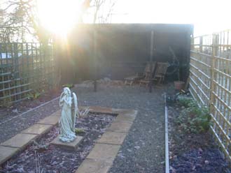 View towards the Loggia