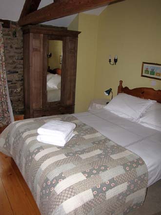 Master bedroom with king size bed