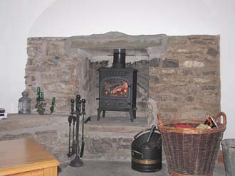 4kw Firewarm4 stove provides a warm focal point