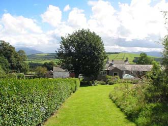 Garden view South East over top of Redmain House