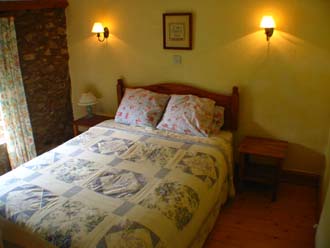 Master bedroom with king size bed