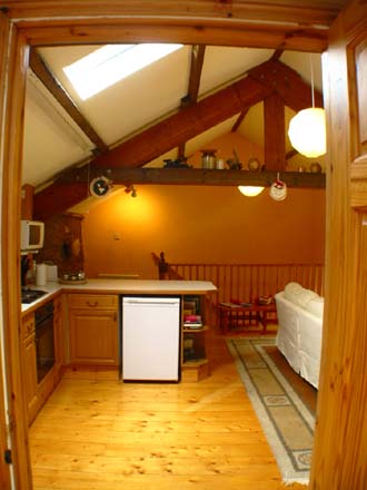 View from bathroom doorway