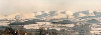 Skiddaw viewed from the gardens