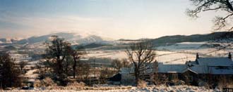 View South from gardens